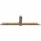 Ekena Millwork Eugene Rough Sawn Timber Gable Bracket, Douglas Fir, 96"W x 28"H x 4"D x 6"F, 7/12 Pitch GBW096X28X0406EUG00RDF - alternate 5
